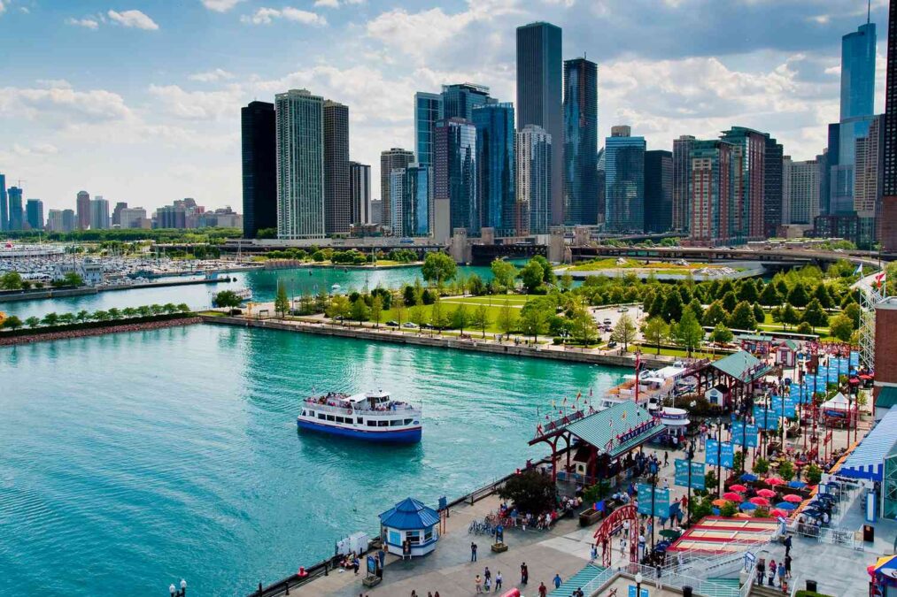 most walkable cities in illinois